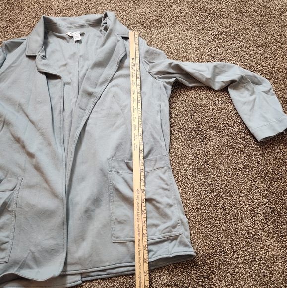 Athleta Eastbound Ponte Knit Blazer Size 16 - Picture 6 of 7